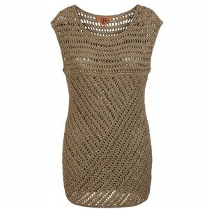 Tory Burch Zircon Dress women's crocheted size Small